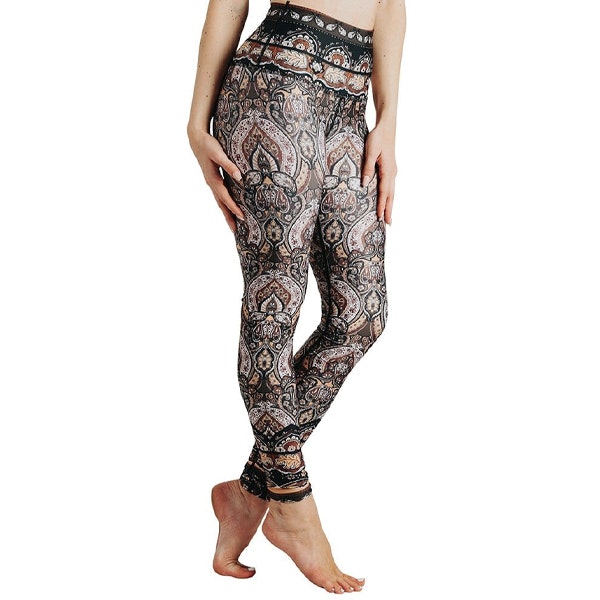 Yogaleggings Espresso Yourself - Yoga Democracy