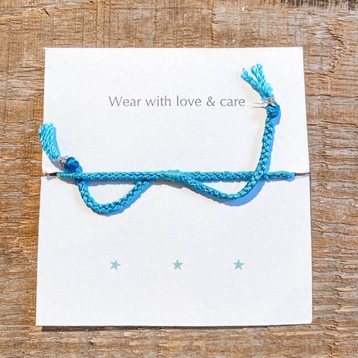 Armband Live Your Dream Blue - Santa Ni