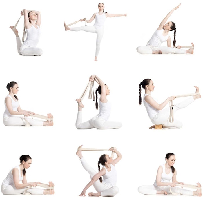 Yoga-Kit Sacred Mandala Ivory Extra Thick 6mm