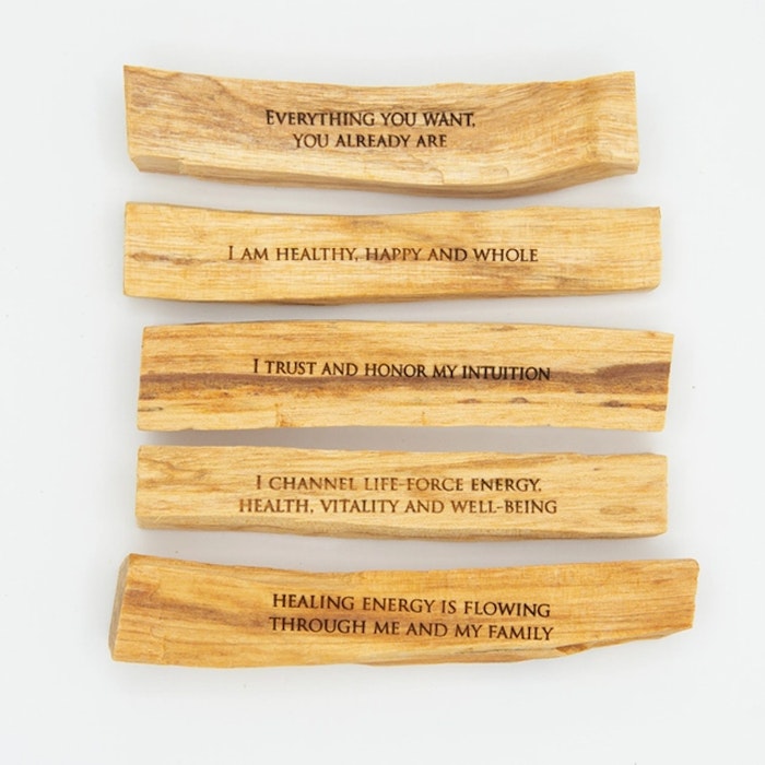Mantra Palo Santo - I Trust and Honor my Intuition