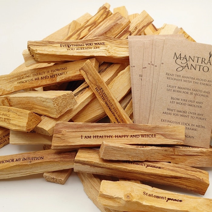 Mantra Palo Santo - I Trust and Honor my Intuition
