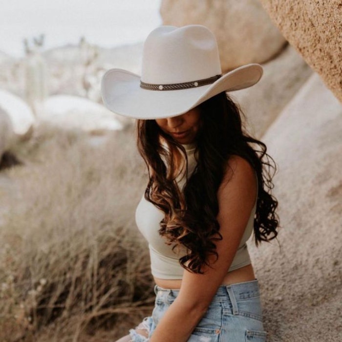 Hatt *LARGE* Western Legend Taupe - The Modern Cactus