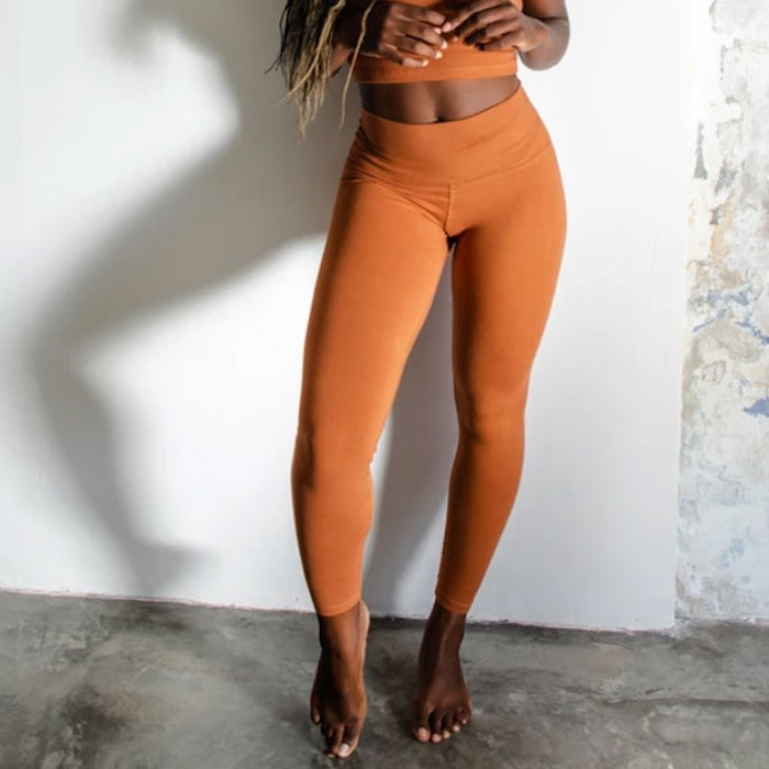 2:A SORTERING Yogabyxor Ananda leggings Stl XL Clay - Indigo Luna