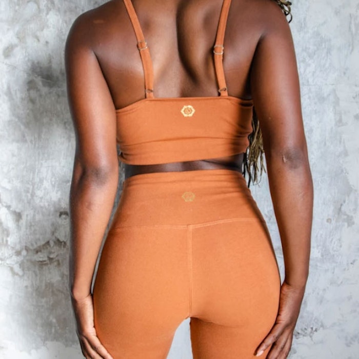 2:A SORTERING Yogabyxor Ananda leggings Stl XL Clay - Indigo Luna
