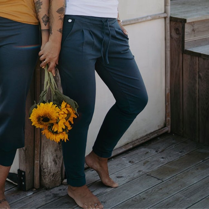 2:A SORTERING Byxor stl S Soft Suited Pants Balsam Green - Soul Factory