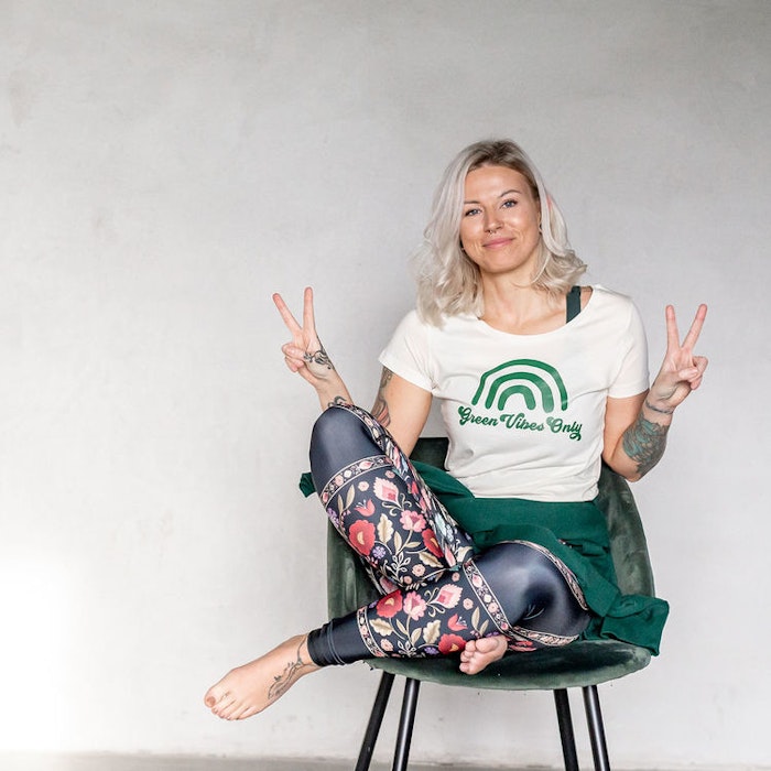 2:A SORTERING T-shirt stl XL "Green Vibes Only" - Soul Factory