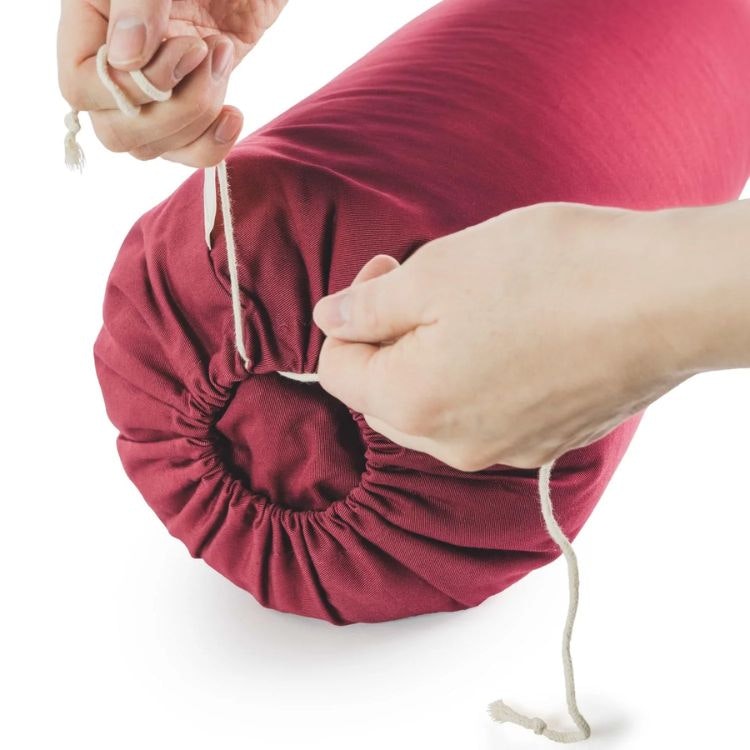 Litet bolster 40x13cm Aubergine