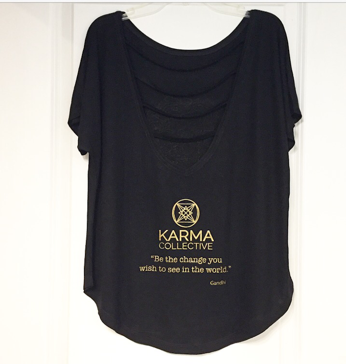 Tröja Mandala Namaste från Karma Collective - svart