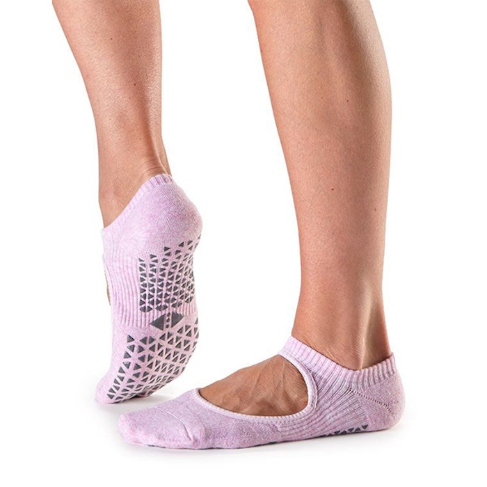 Yogastrumpor Tavi Noir Chey Grip Socks - Candy