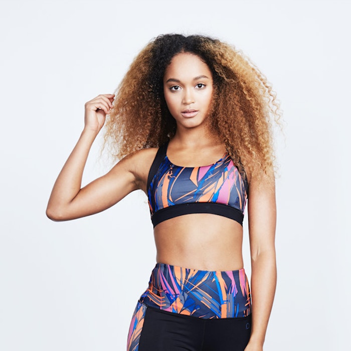 Sport-BH Yoga Bayview Pleat print - DOM