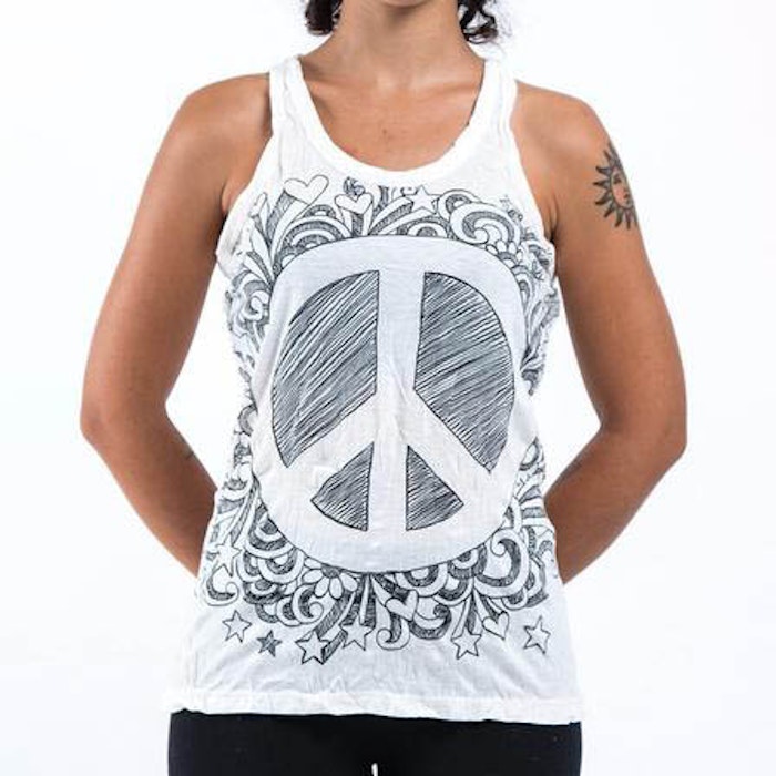 Yogalinne Infinitee Peace Sign från Sure Design -  Vit