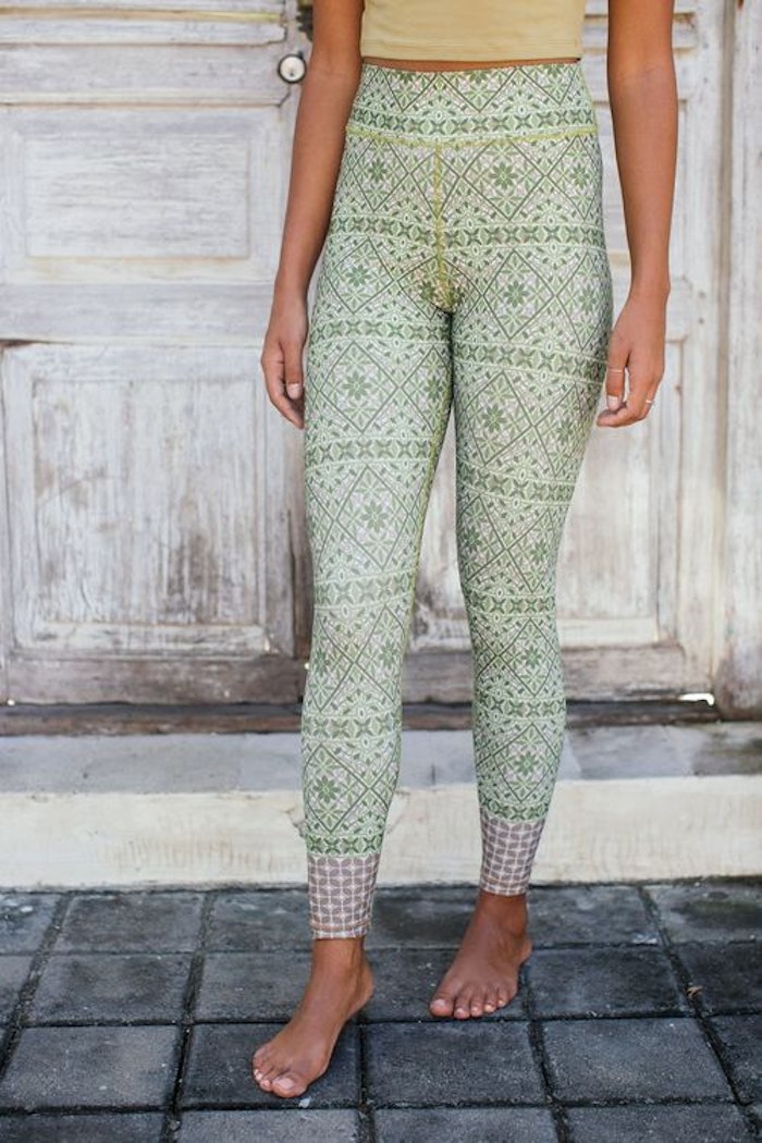 Yogaleggings Samsara Legging - Rani Green -  från Indigo Luna