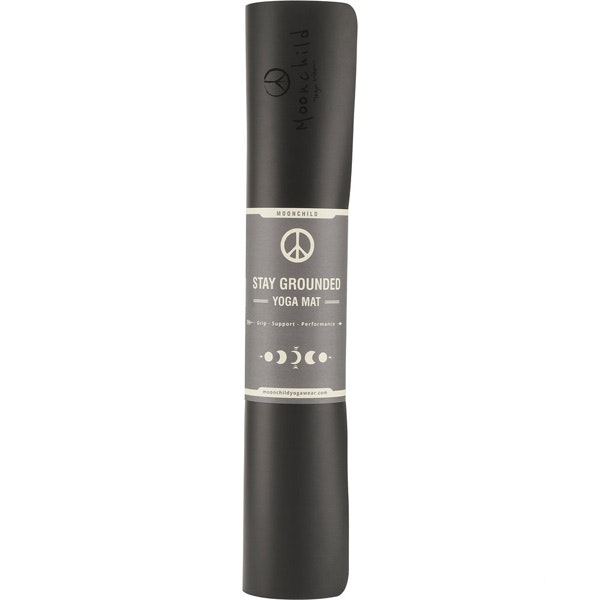 Yogamatta Supergrip Onyx Black - Moonchild Yogawear