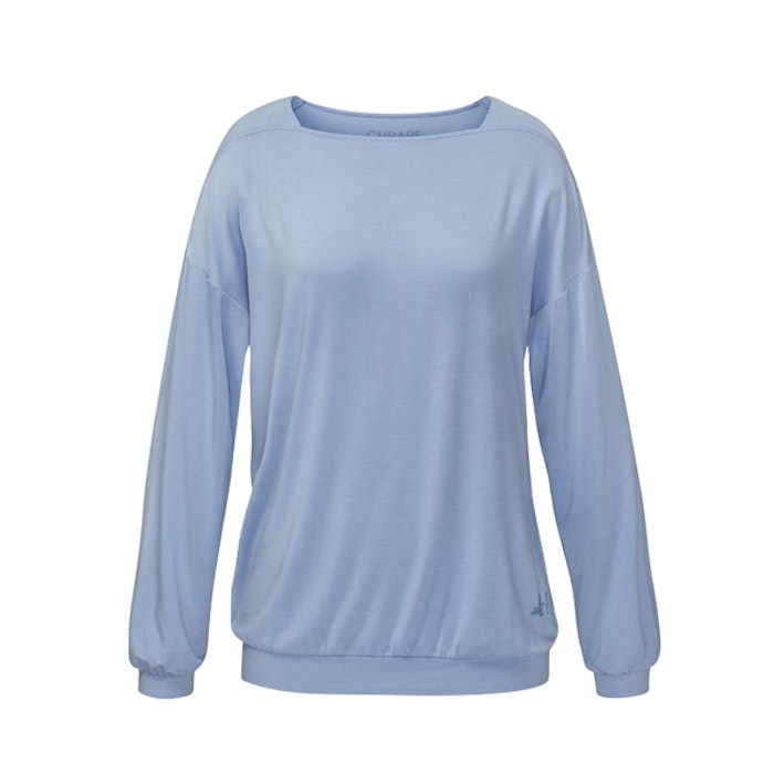 Långarmad tröja Shirt Karee Blue moon från Curare Yogawear