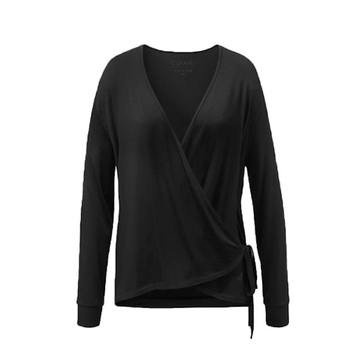 Yogatopp Wrap Jacket black från Curare Yogawear