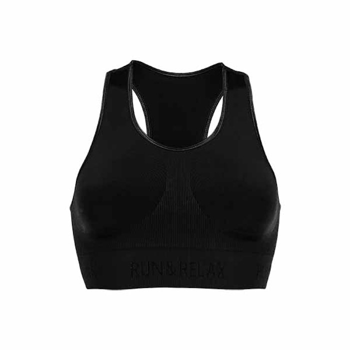 Sport-BH Seamless Sportsbra High Support Beautiful Black - Run & Relax