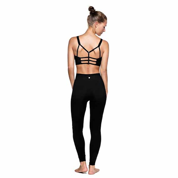 Sport-BH Yoga Leyla Beautiful Black -  Run & Relax