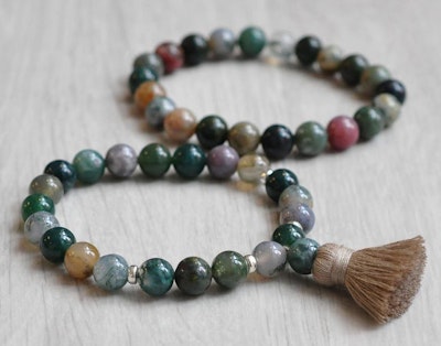 Stenarmband 2st Strength Indian Agate - Nouelle