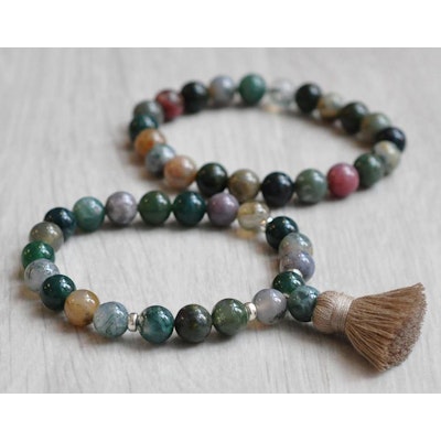 Stenarmband 2st Strength Indian Agate - Nouelle