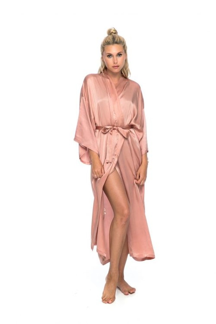 Silk angelwings Bathrobe "Musk" - Warriors of the divine