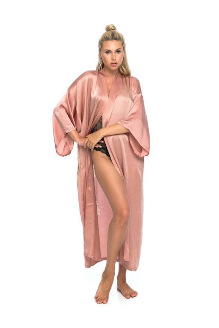 Silk angelwings Bathrobe "Musk" - Warriors of the divine