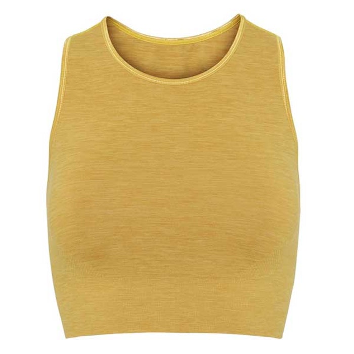 Seamless Crop Top Dandelion - Moonchild Yogawear