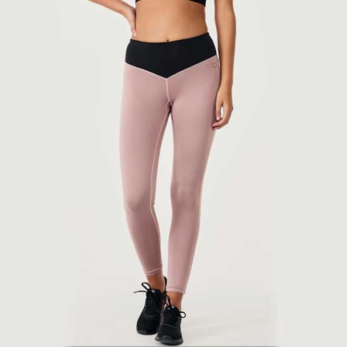 Yogaleggings BOW II Clay/Black - DOM