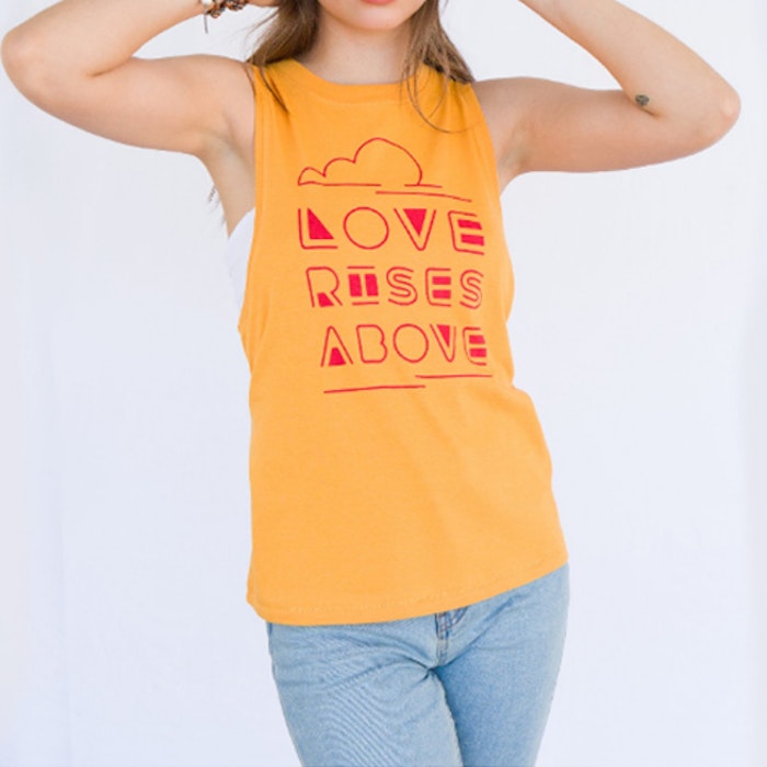 Linne Love Rises above orange -  SuperLove Tees