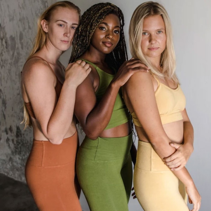Yogabyxor Ananda leggings Clay - Indigo Luna