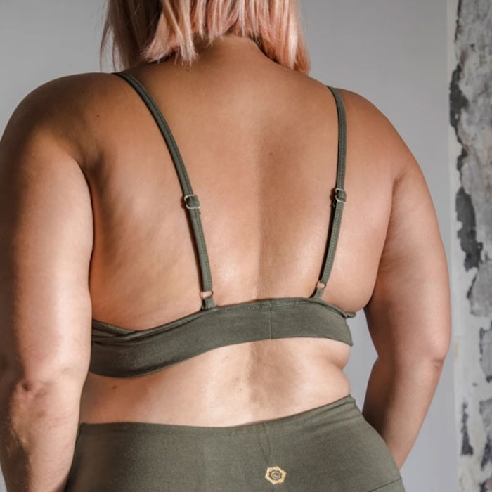 Sport-BH Yoga Ananda crop Kale - Indigo Luna