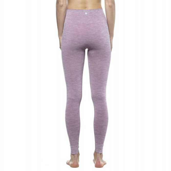 Yogaleggings Bandha Warm Lilac & White - Run & Relax