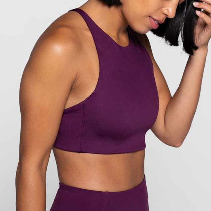 Sport-BH Yoga Topanga Plum - Girlfriend Collective