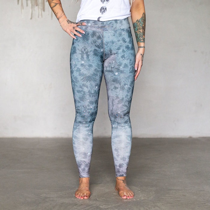 Yogaleggings Grey Leopard - Soul Factory