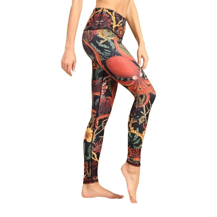 Yogaleggings Coral My Name - Yoga Democracy