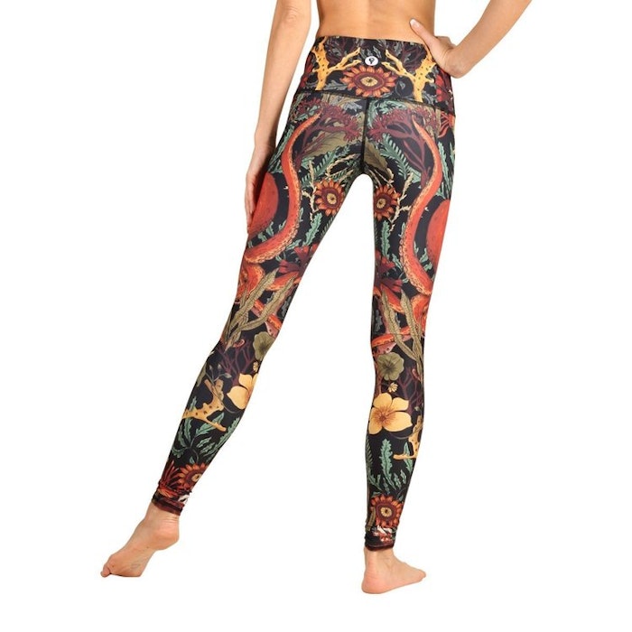 Yogaleggings Coral My Name - Yoga Democracy