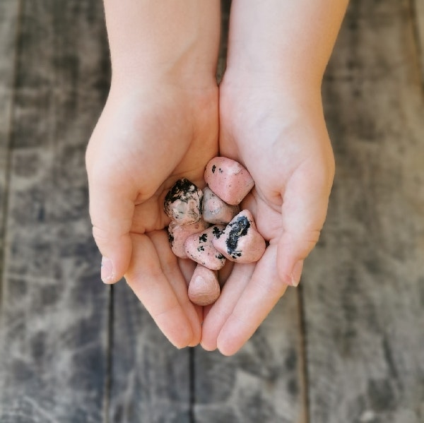 Rodonit kristall Tumlad Small