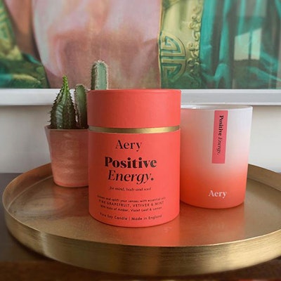 Doftljus aromaterapi "Positive Energy" - Aery Living