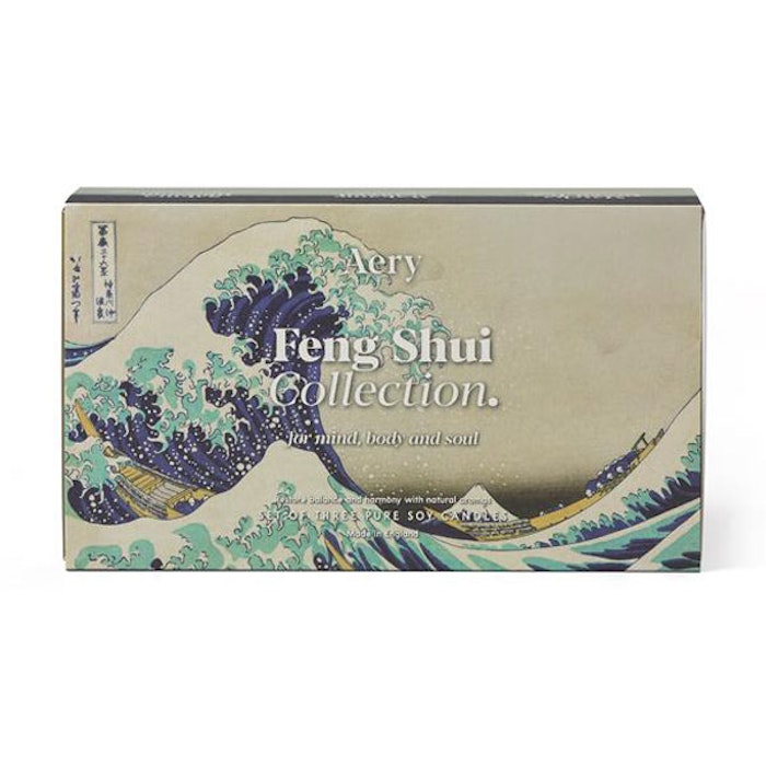3 pack doftljus aromterapi "Feng Shui collection" - Aery Living