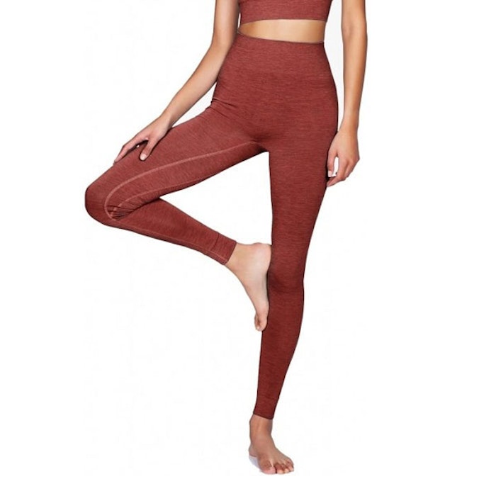 Yogaleggings Seamless Marsala - Moonchild Yogawear
