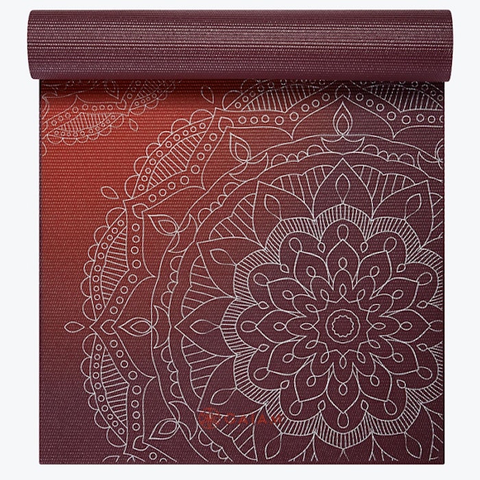 Yoga-Kit Rusty red & Silver