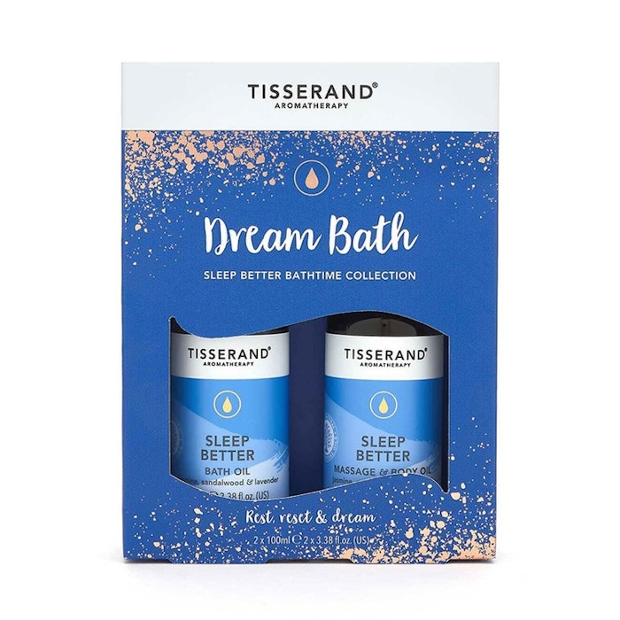 Presentkit "Dream Bath" Badolja & Massage/Kroppsolja - Tisserand Aromatherapy