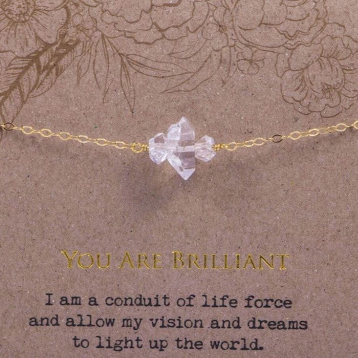 Armband "You are brilliant" Gold från Ananda Soul