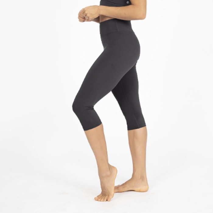 Yogaleggings Crop Length Wonder Luxe Black - Dharma Bums