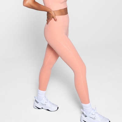 Yoga leggings Compressive High rise Long Sherbert - Girlfriend Collective