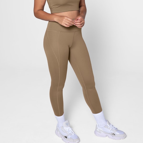 Yoga leggings Compressive High rise Long Sand - Girlfriend Collective