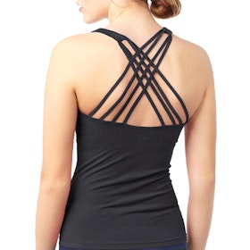 Yogalinne Infinity Top Black - Mandala