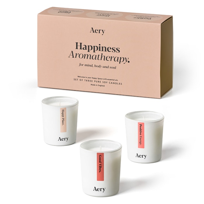 3 pack doftljus aromaterapi "Happiness Aromatherapy" - Aery Living ...