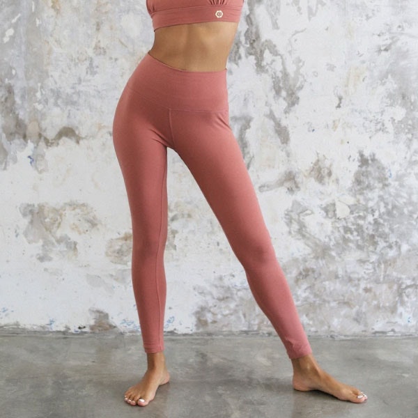 Cotton Stretch Leggings With Pocketsmith