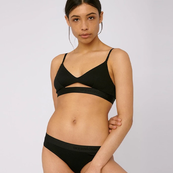 BH TENCEL™ Lite Bralette Black - Organic Basics