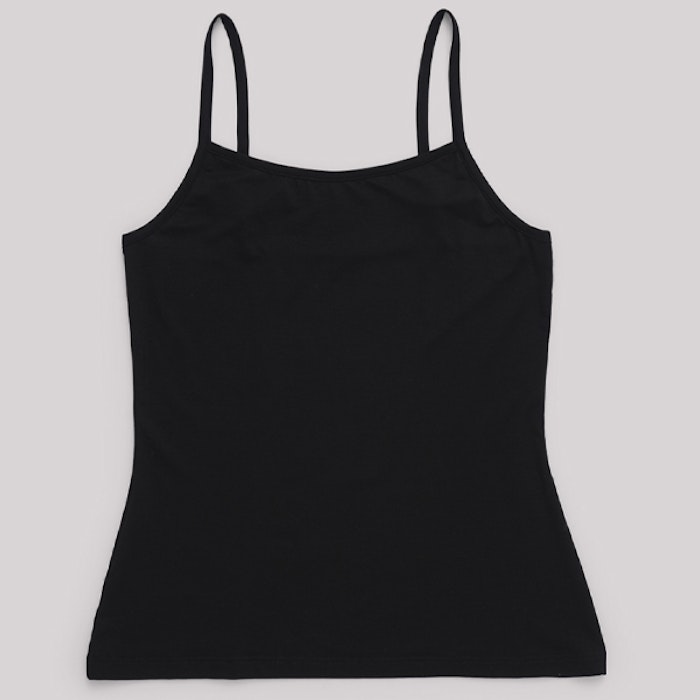 Linne TENCEL™ Lite Singlet Black - Organic Basics